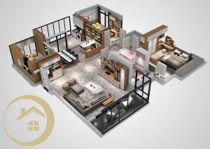 3D renderings from Parlun