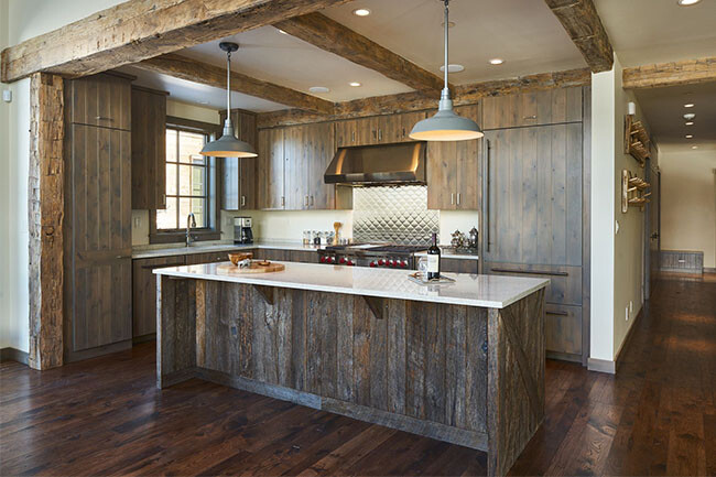 Rustic Country Kitchen Cabinets