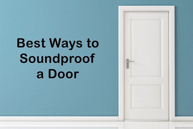 Soundproof doors