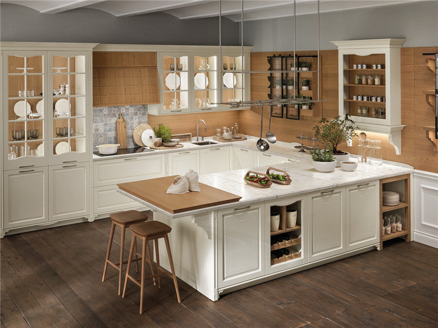 classic wooden kitchen cabinets