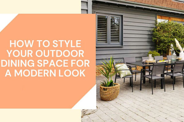 How to set up your outdoor dining room? - Parlun