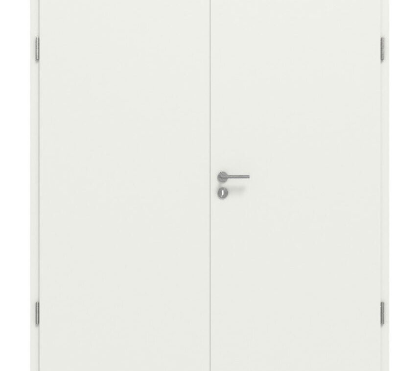PDD-002 Double Swing Door White RAL 9003 CPL including frame - Parlun