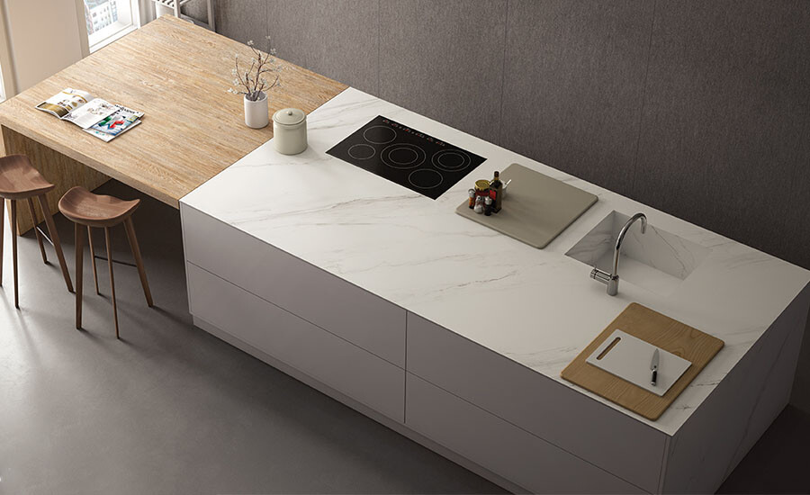 Ceramic countertops from Parlun