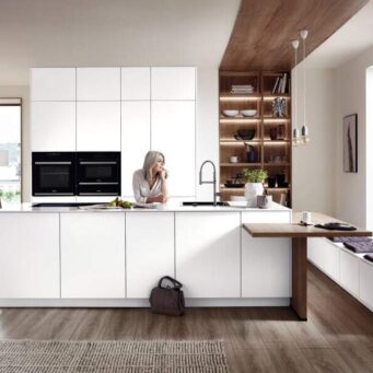 PKC-0024-Island kitchen cabinet in alpine white ultra matt-Parlun (3)
