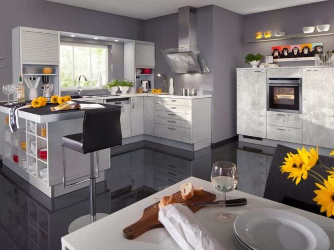 Stunning Gray Kitchen Cabinet Styles image