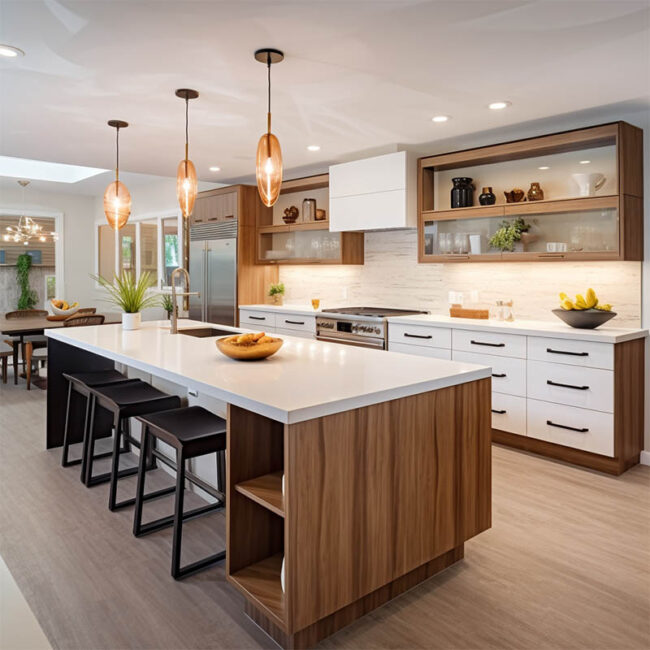 Upgrade Your Kitchen with Modern Frameless Kitchen Cabinets Online