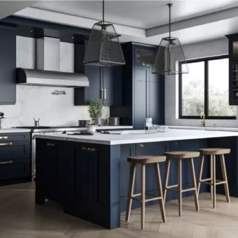 01-classy-modern-navy-blue-kitchen-cabinets-embrace-the-allure-of-the-sea-2