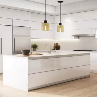 contemporary-and-chic-white-slab-kitchen-cabinets-1