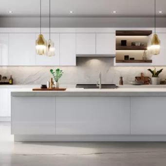 contemporary-and-chic-white-slab-kitchen-cabinets-6
