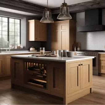 country-charm-flat-panel-oak-kitchen-cabinets-6