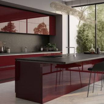 The Future of High Gloss: Handleless Kitchen Cabinets with a Shimmering Touch-3