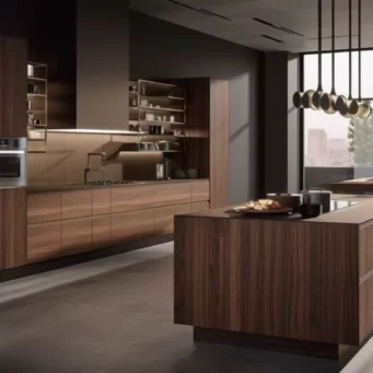 Premium Italian Wood Kitchen Cabinets - Natural Beauty and ...