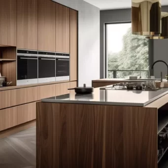 Premium Italian Wood Kitchen Cabinets - Natural Beauty and ...