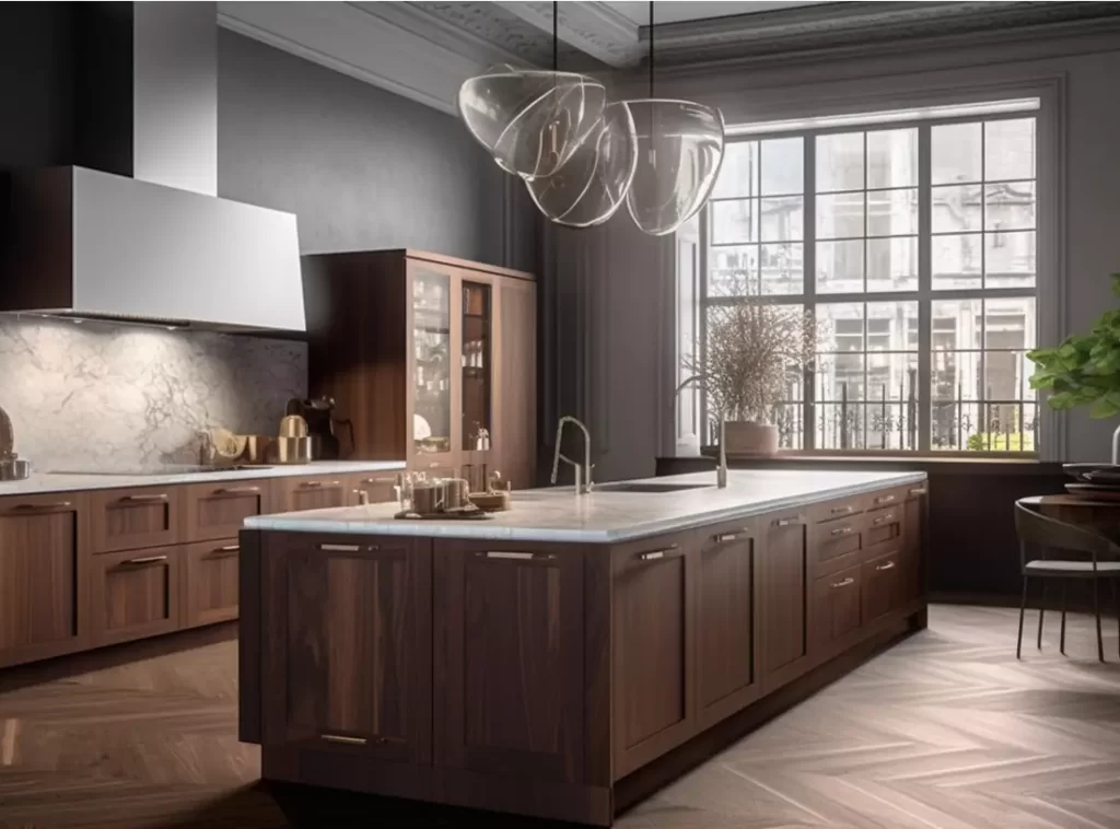 Premium Italian Wood Kitchen Cabinets - Natural Beauty and ...