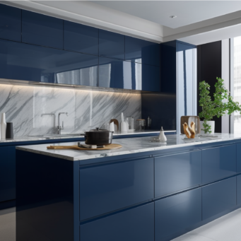 Handleless Kitchen Cabinets: Modernity at Your Fingertips-5