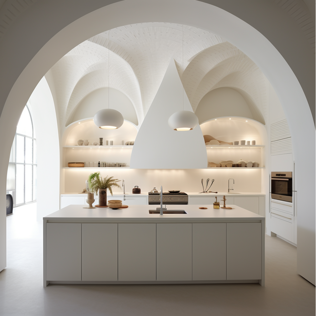 Cook Up An Enviable Kitchen With Modern White Cabinets