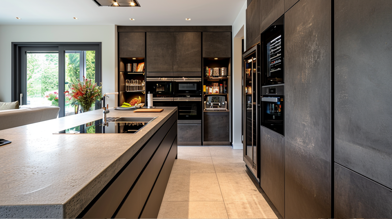 Give Bespoke Kitchen Cabinets A Distressed Finish