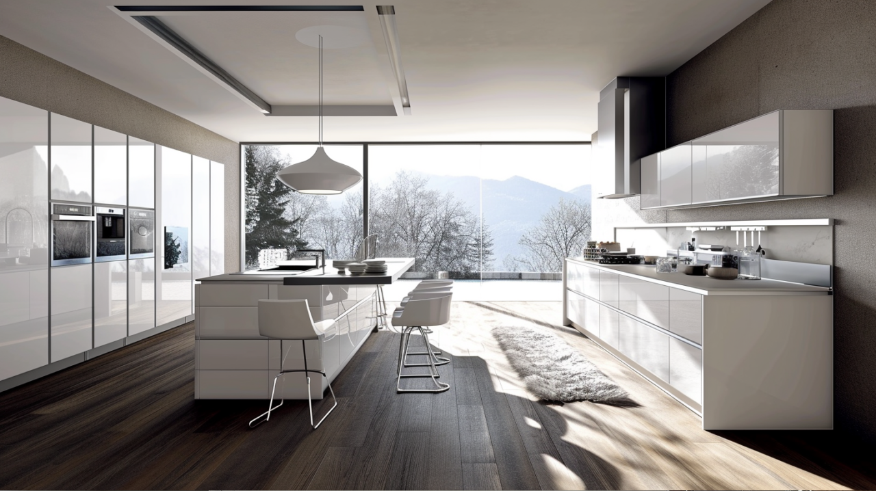 Taste White Italian Kitchen Cabinets