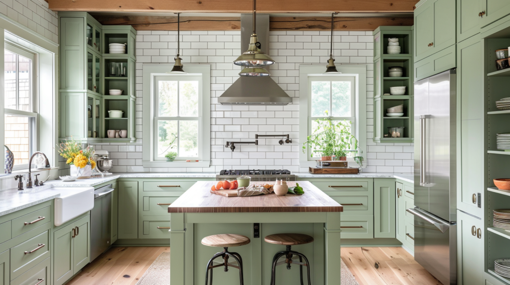 (2024) 47+ Sage green kitchen cabinets design ideas and tips