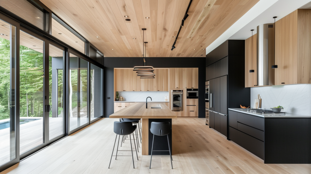 White Oak Shaker Cabinets in 2026: Why the Classic Keeps Winning White oak brings warmth to this matte black kitchen