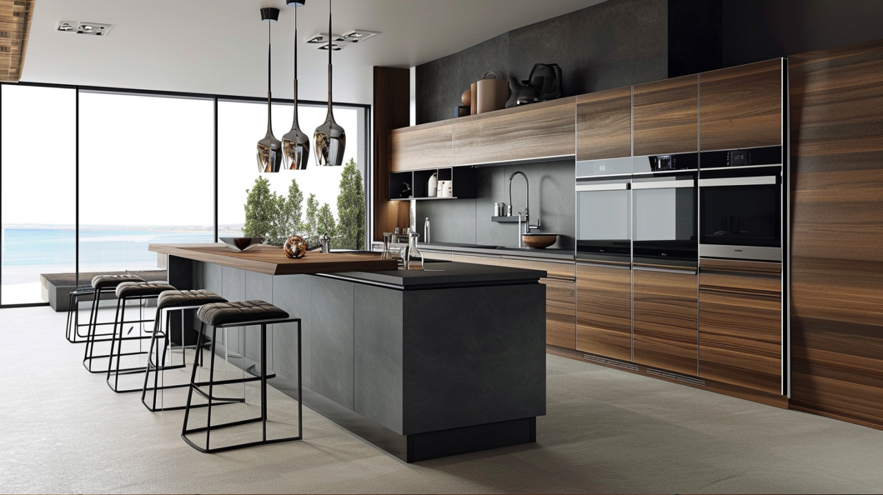 The Unique Charm Brought By Wood Kitchen Cabinets