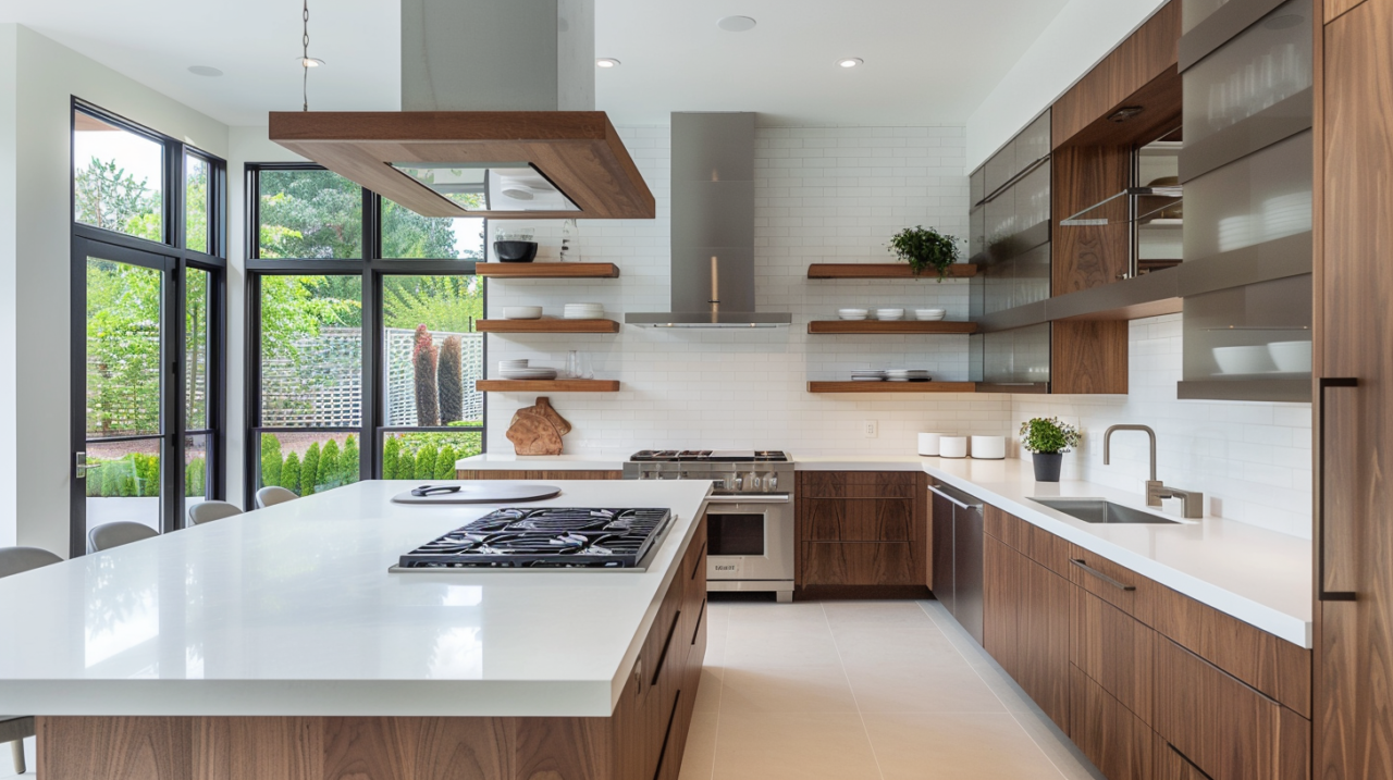 24+ Modern Open Shelves Kitchen Design Ideas & Tips (2025) - Parlun