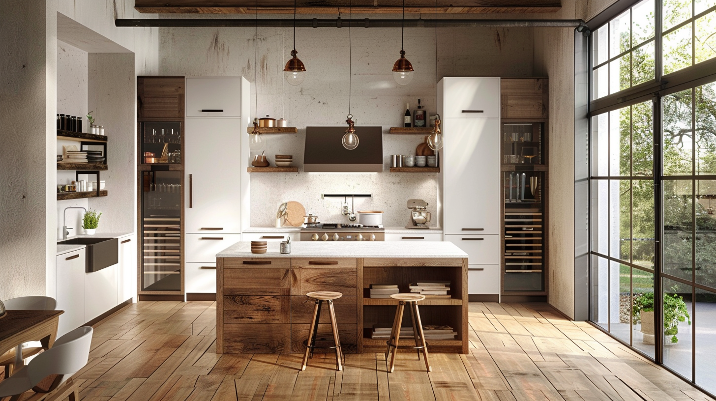 Modern Spanish Style Kitchen Design
