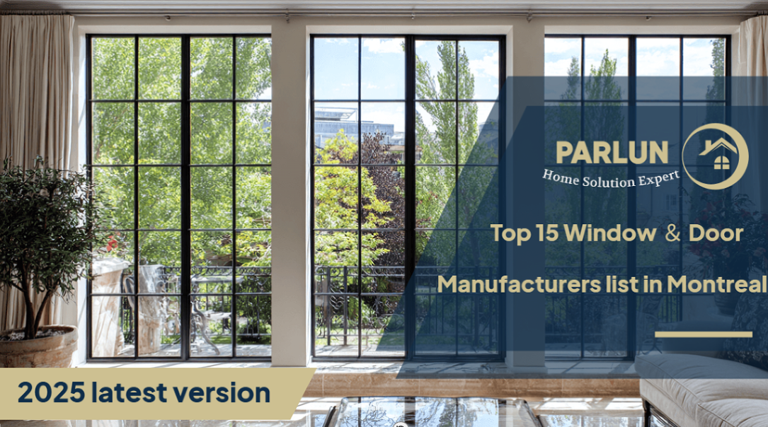 Top 15 window and door manufacturers in Montreal