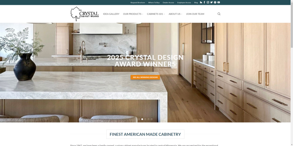 Crystal Cabinet Works ny