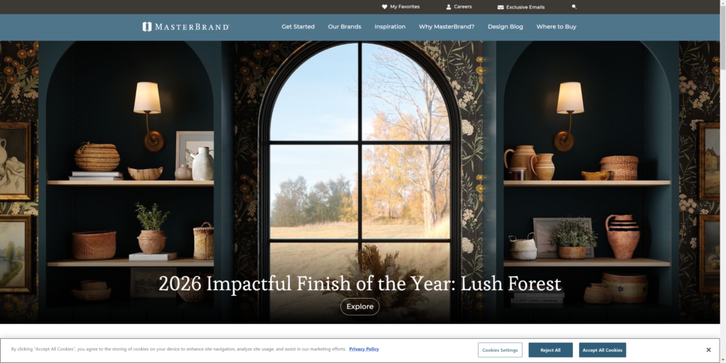 MasterBrand Cabinets ny