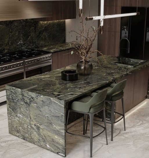 Aqua Fusion Quartzite Brazil Kitchen: Create a Stunning Design Aqua Fusion Quartzite Brazil Kitchen