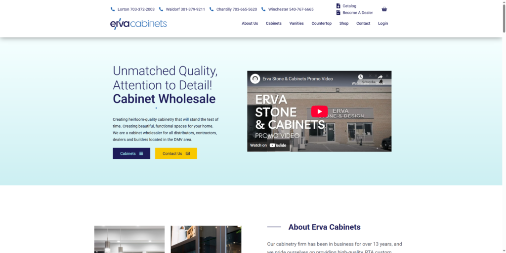 Erva Cabinets in Virginia