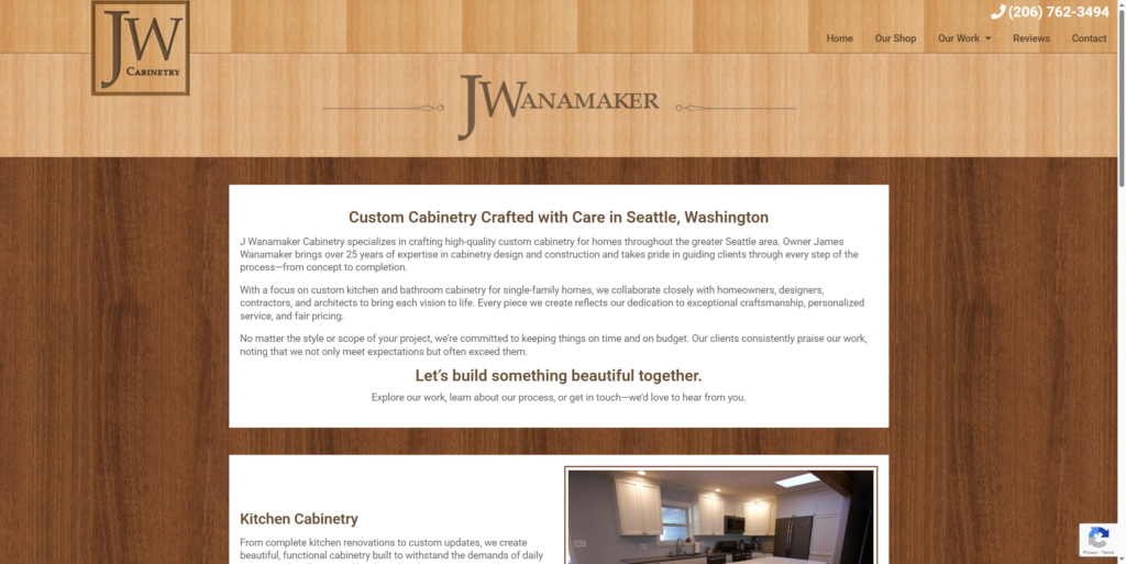 Top 10 Kitchen Cabinet Manufacturers list in Washington (2026) J Wanamaker Cabinetry in Washington