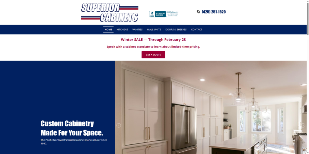 Top 10 Kitchen Cabinet Manufacturers list in Washington (2026) Superior Cabinets in Washington