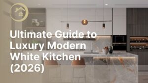 Ultimate Guide to Designing a Luxury Modern White Kitchen (2026)