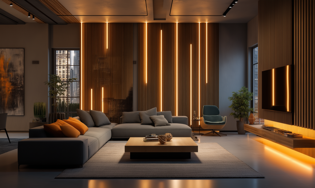 2026 Home Lighting Trends: Why Emotional Wellness is the New Luxury living room warm lighting