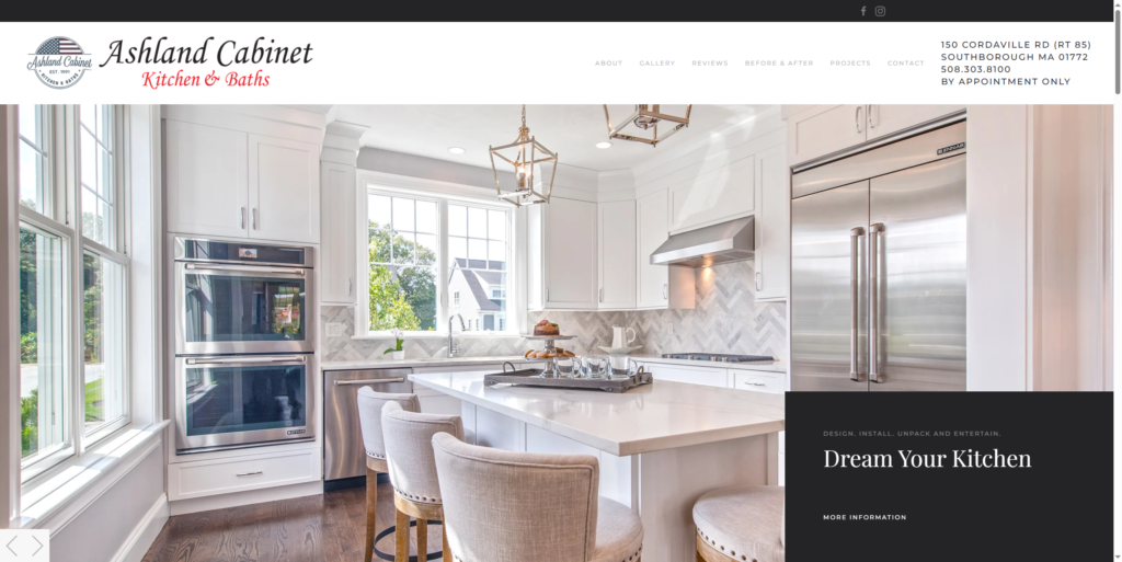 Ashland Cabinet in Massachusetts