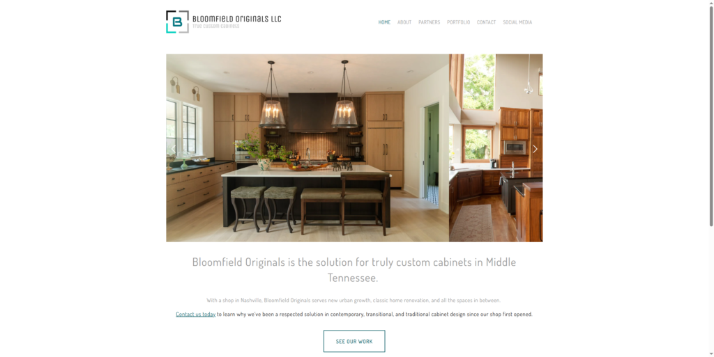Top 10 Kitchen Cabinet Manufacturers list in Tennessee (2026) Bloomfield Originals, LLC Tennessee