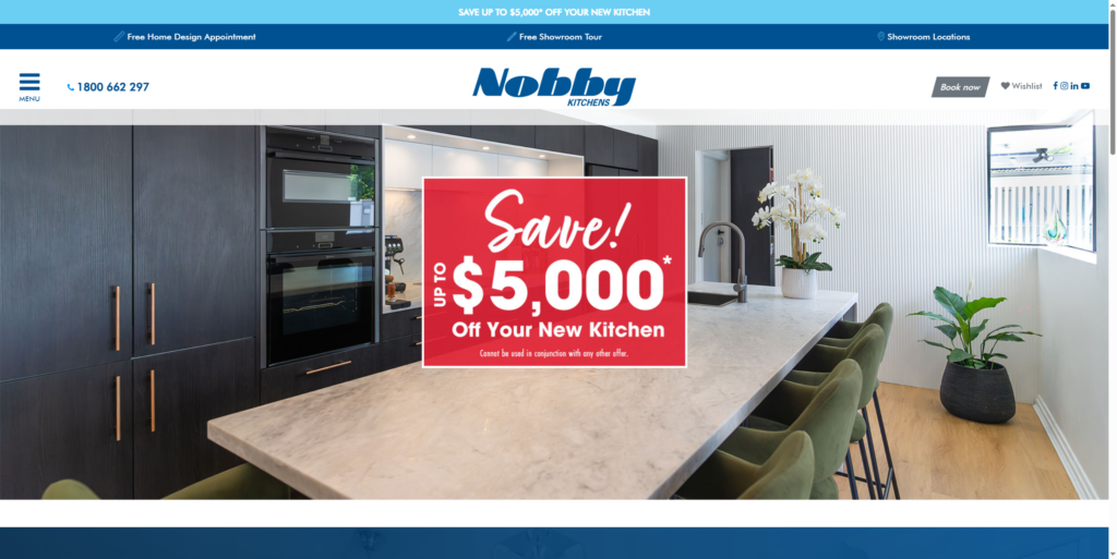 Top 10 Kitchen Cabinet Manufacturers list in Australia (2026) Nobby Kitchens