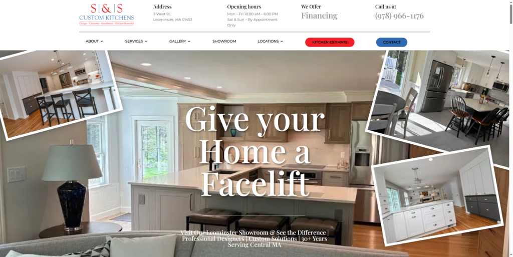 S&S Custom Kitchens in Massachusetts