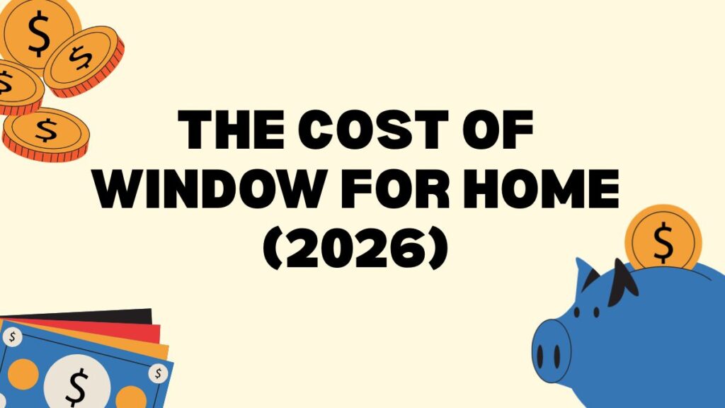 The Cost of Window for Home (2026)