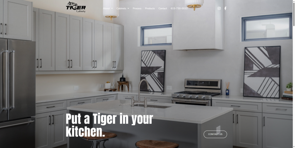 Top 10 Kitchen Cabinet Manufacturers list in Tennessee (2026) Tiger Cabinetry in Tennessee
