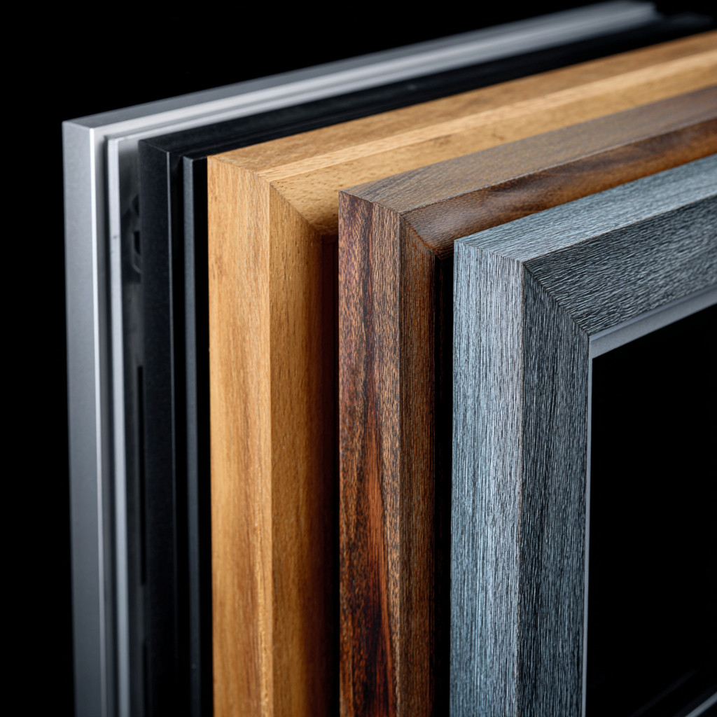 Types of Window Frame Materials