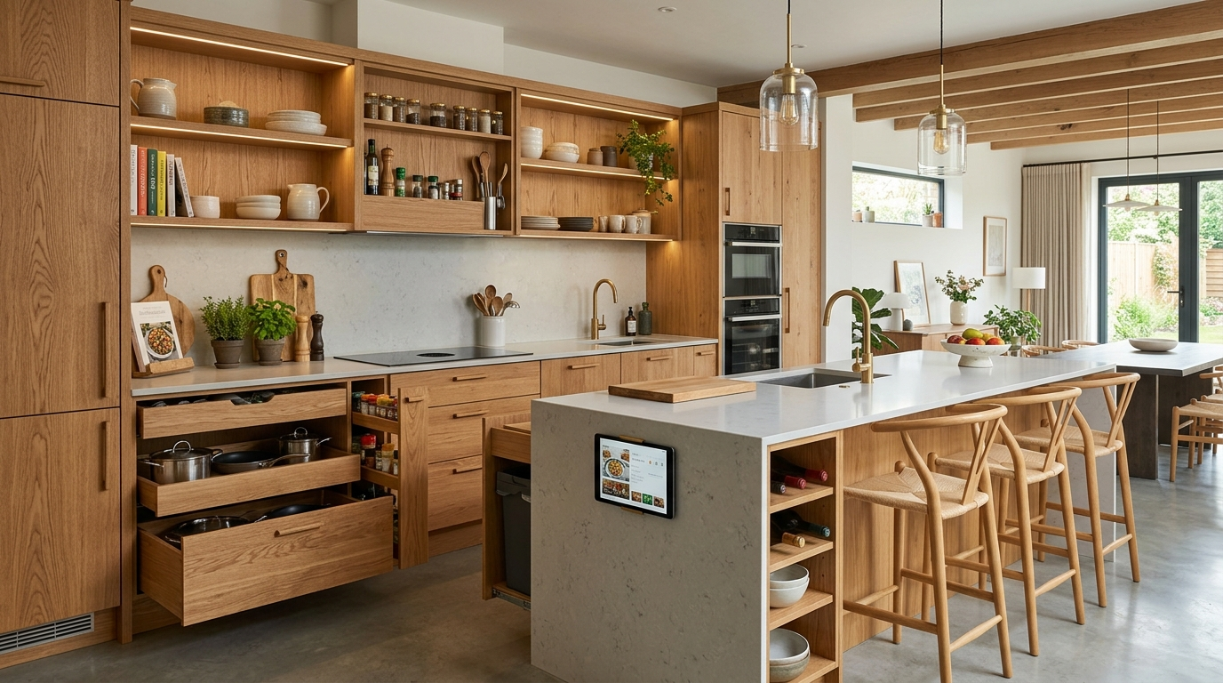 Bespoke Kitchen Cabinets: Tailored Cabinetry Built Around You Bespoke kitchen cabinet designs that make every kitchen task effortless.