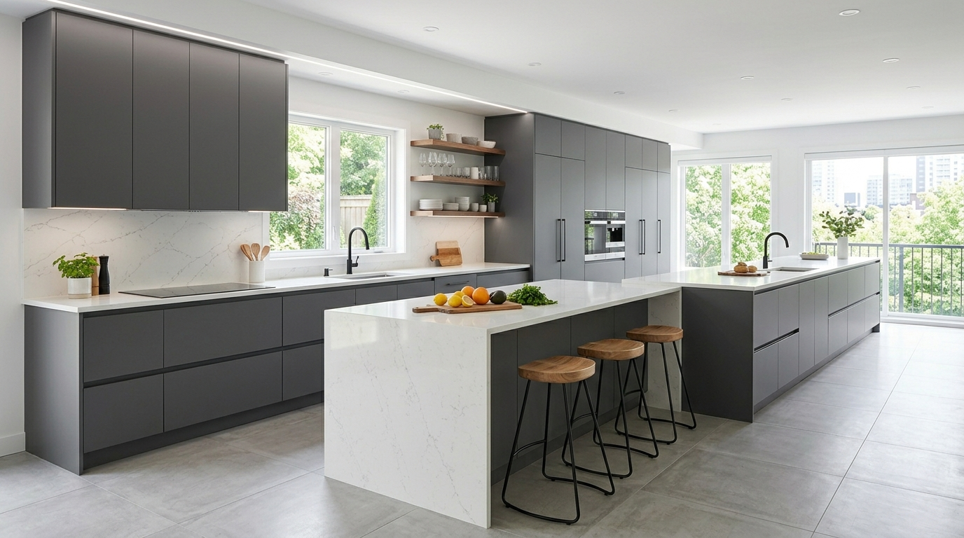 Bespoke Kitchen Cabinets: Tailored Cabinetry Built Around You Bespoke Handleless Kitchen Cabinets