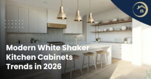 Modern White Shaker Kitchen Cabinets Trends in 2026