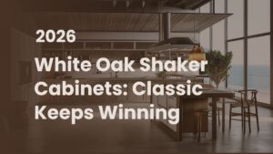 White Oak Shaker Cabinets trends