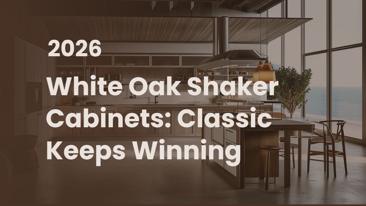 Home White Oak Shaker Cabinets trends