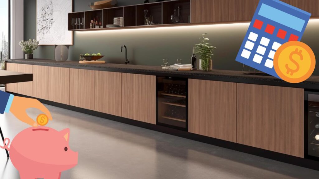 Flat Panel Walnut Kitchen Cabinets for Modern Kitchens Cost of flat panel walnut kitchen cabinets