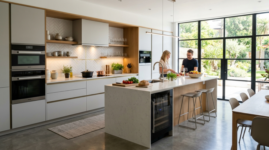 European Kitchen Cabinets: The Trendiest Choice for Modern Homes Minimalist White Modern European Kitchen Cabinets